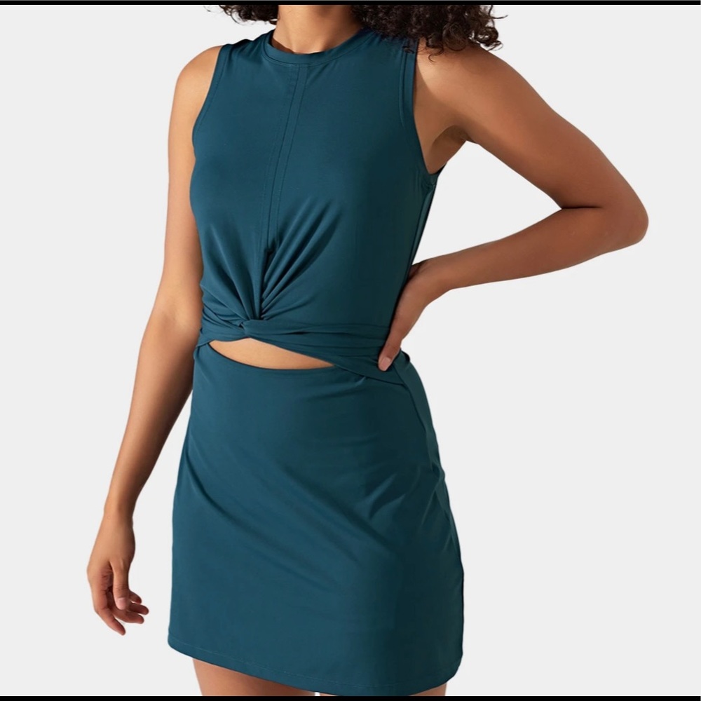 New-Tie-Up Tank Dress
